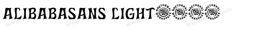 alibabasans light字体转换